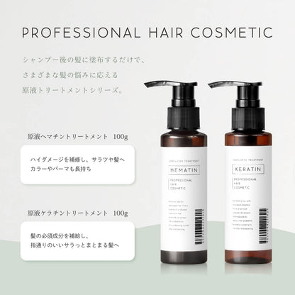 Professional Hair Cosmetic Keratin Treatment 100g for Damaged Hair