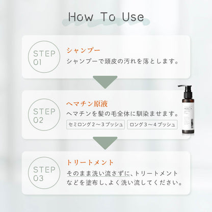 Professional Hair Cosmetic Hematin Treatment 100g for Hair Care