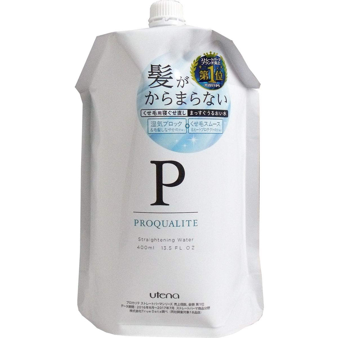PROQUALITE Straight Moisture Water Milk-In Refill 400mL for Smooth Hair