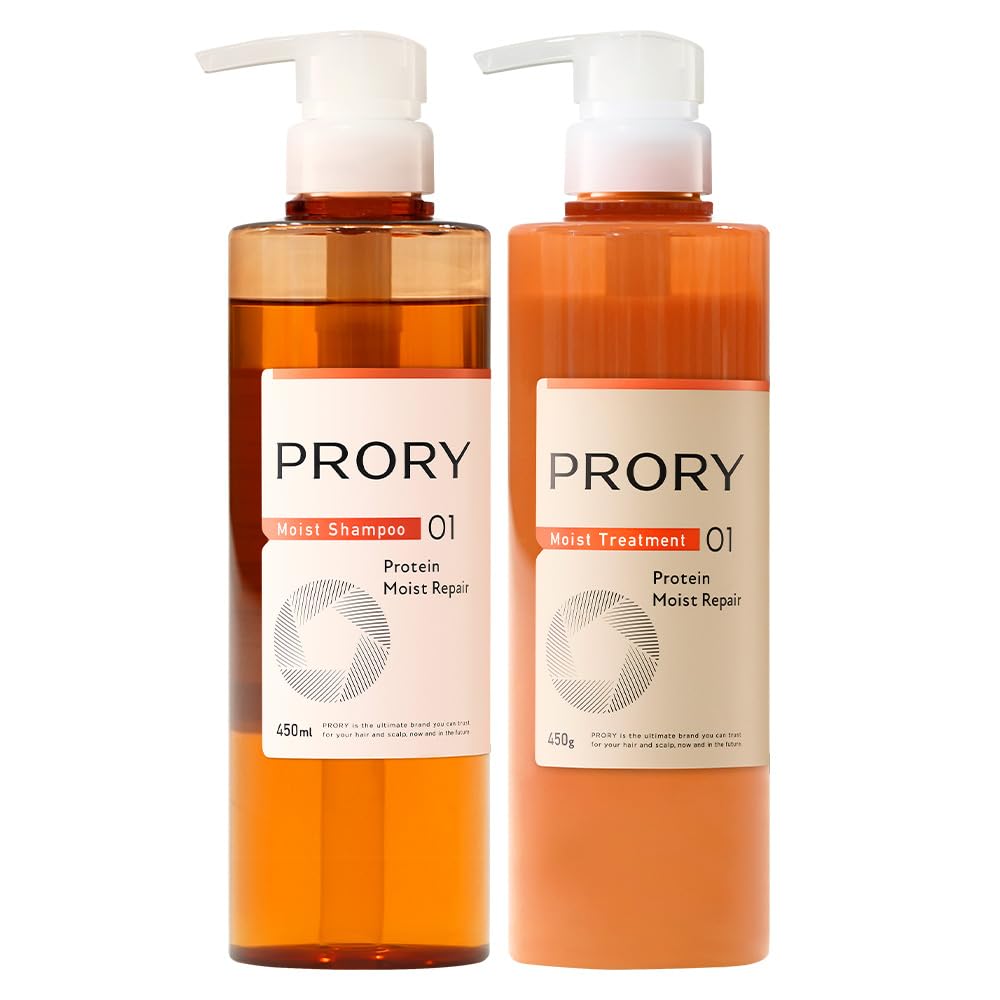PRORY Moist Repair Shampoo and Treatment Set 450ml 450g