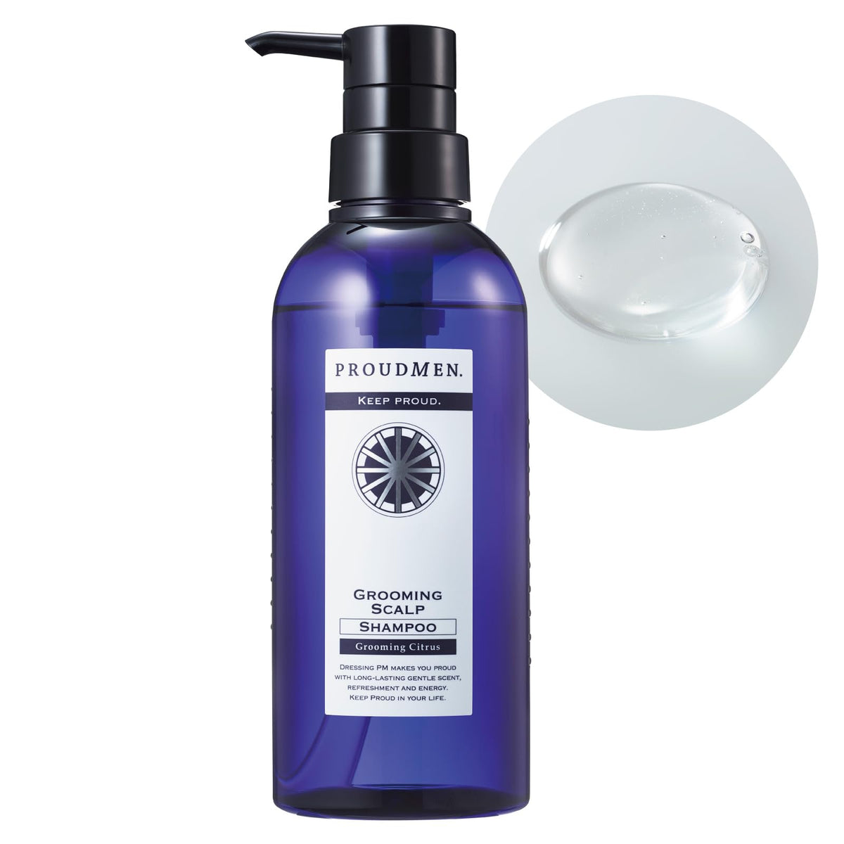 PROUDMEN Scalp Shampoo Citrus Scent 400ml for Japanese Hair Care