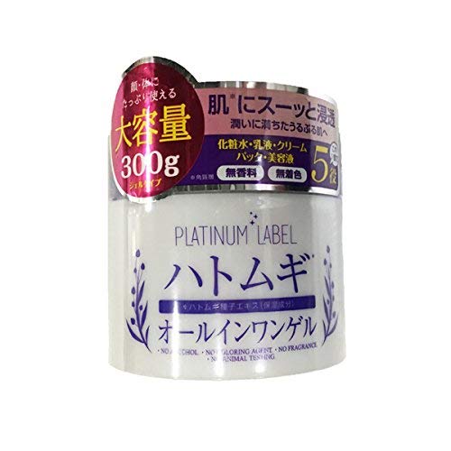 PLATINUM LABEL All-in-One Gel 300g Fragrance-Free Moisturizer