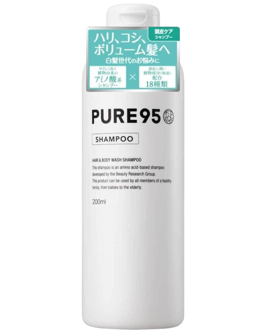 PURE95 P J PURE95 Shampoo 200ml