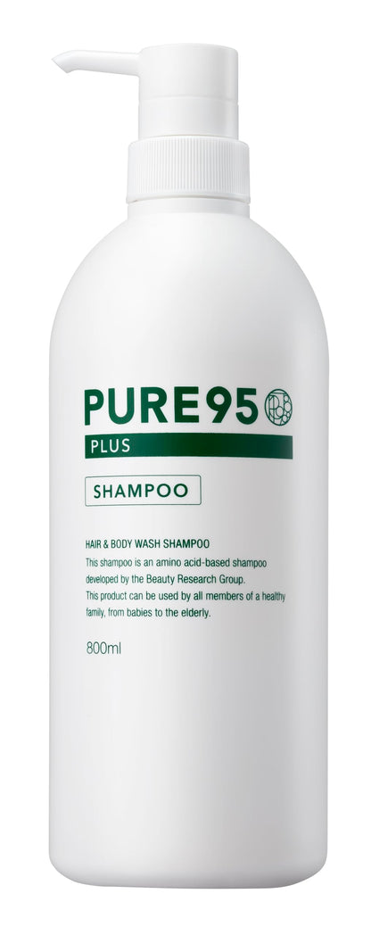 PURE95 P J Pure95 Plus Shampoo 800ml Lightweight Formula