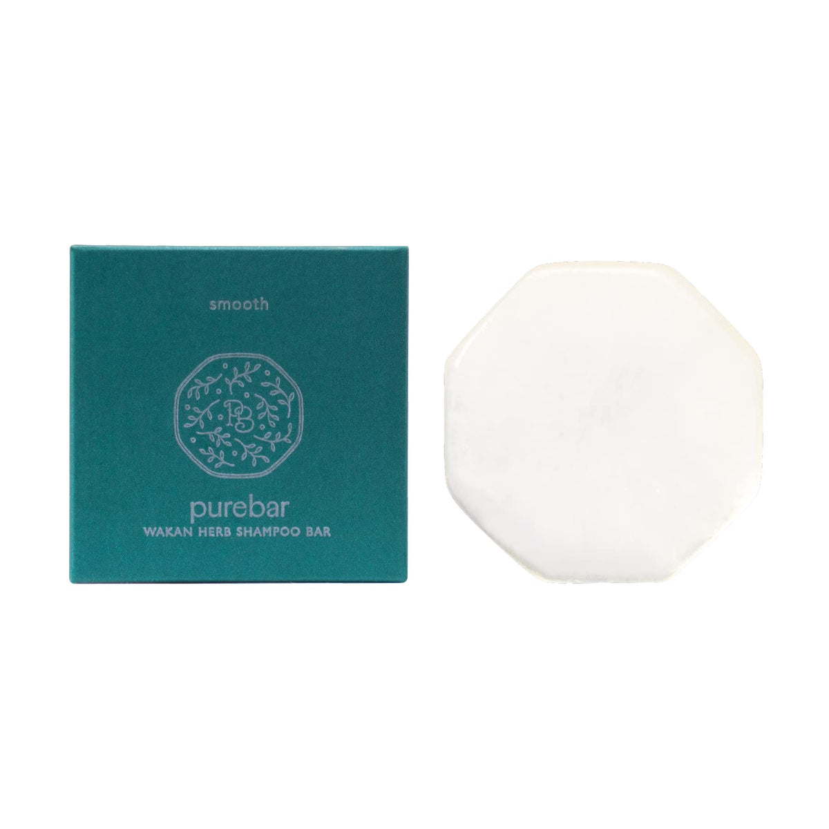 purebar Solid Shampoo Bar with Japanese Herbs for Smooth Hair