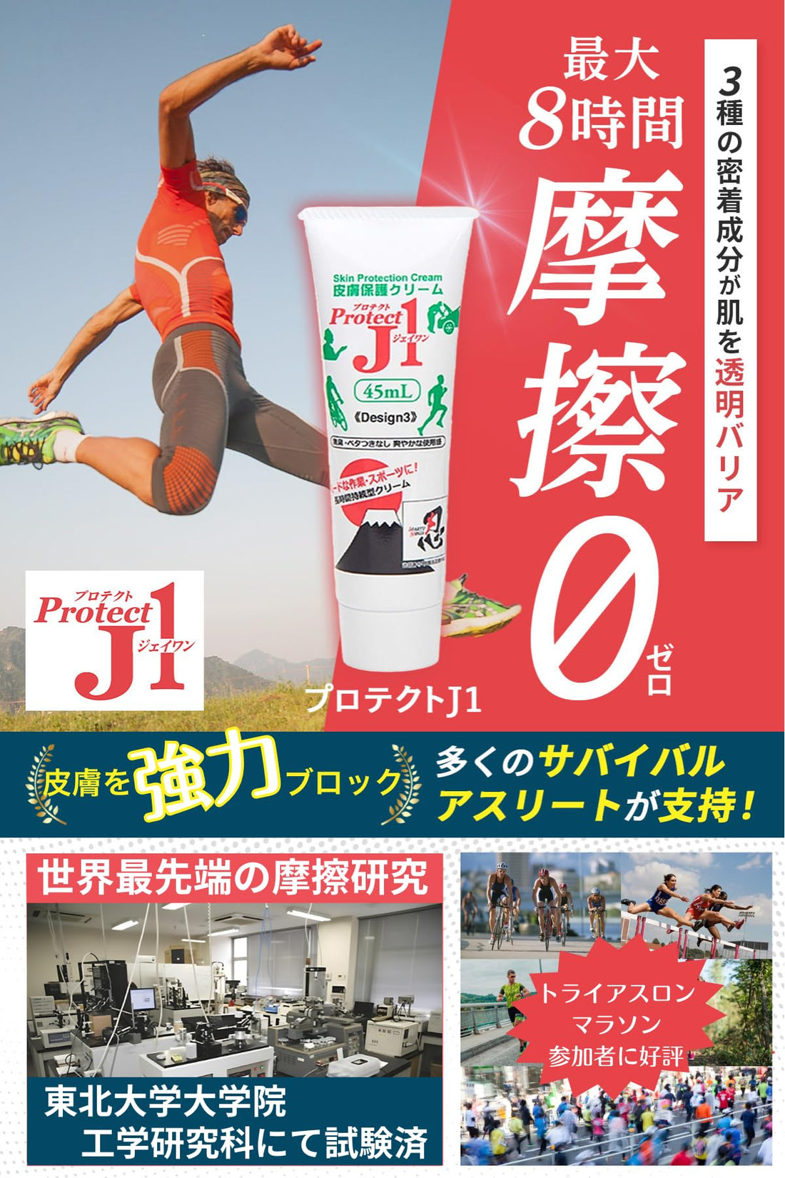 Purotekuto J1 Skin Protection Cream Set of 5 for Skin Care