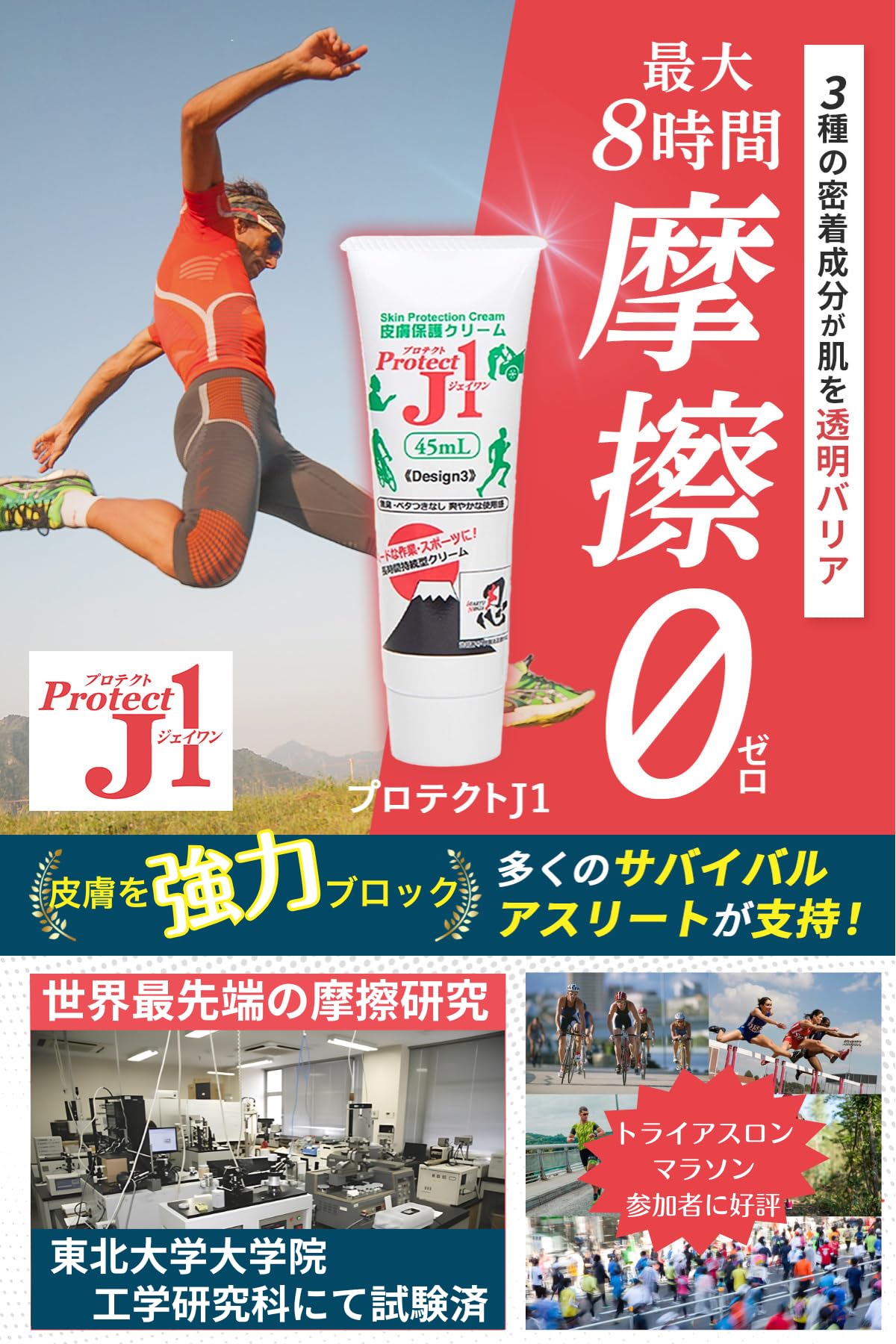 Purotekuto J1 Skin Protection Cream Set of 5 for Skin Care
