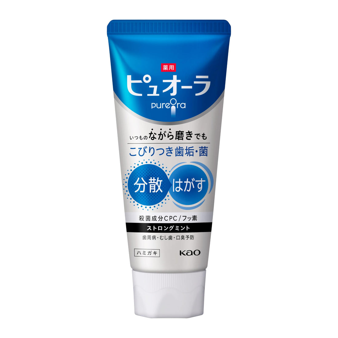 Piyoura Strong Mint Toothpaste 115g for Fresh Breath