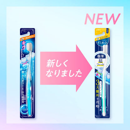 Pyuora Compact Toothbrush for Effective Cleaning