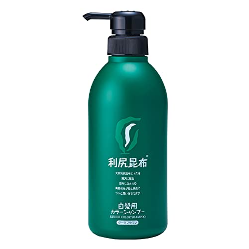 Puru Dark Brown Color Shampoo 500ml for Japanese Hair Care