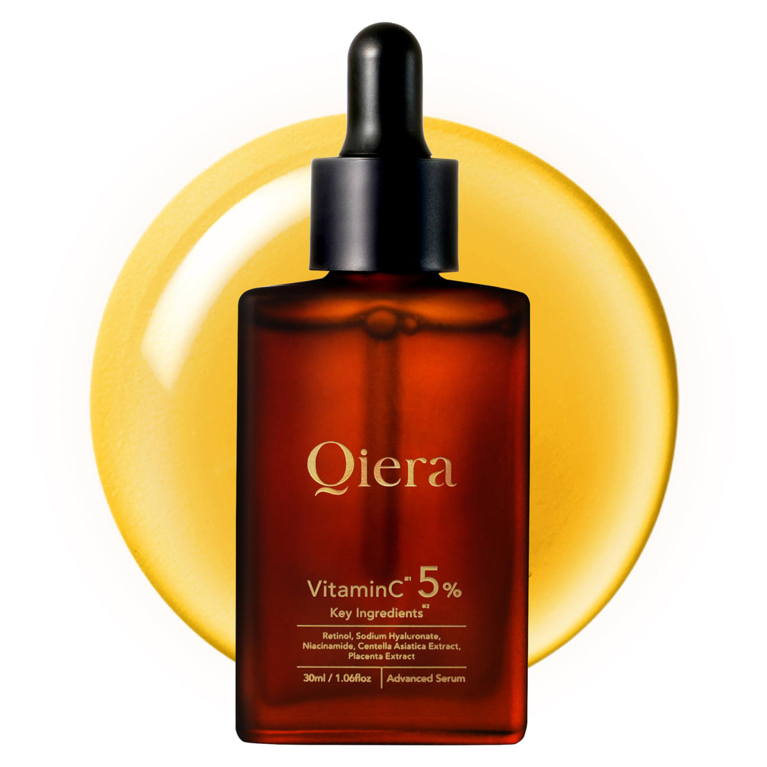 Qiera Vitamin C Serum with 5% Vitamin C 30ml for Radiant Skin