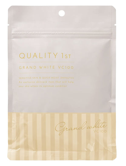 Quality 1st All-in-One Sheet Mask Gran White VC100 7 Sheets