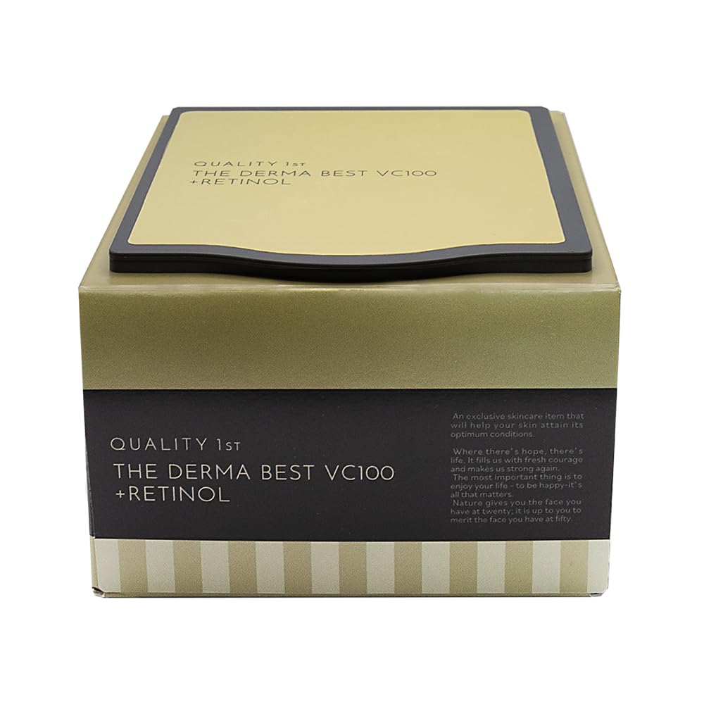 Quality 1st Quality First The Derma Best VC100 Plus Retinol 20 Sheets High Concentration Vitamin C Derivative Included