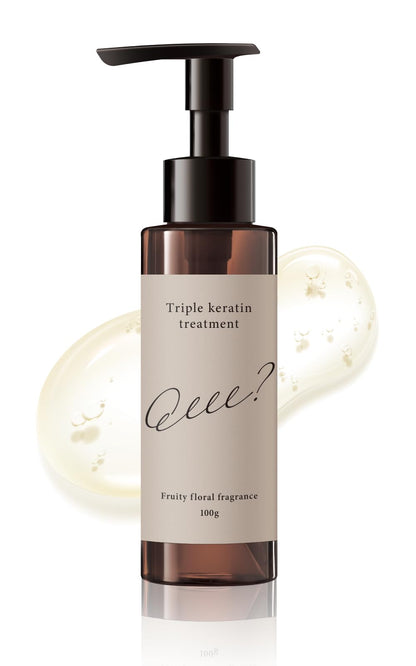Que? Keratin Treatment 100g with 3 Types of Keratin for Damaged Hair