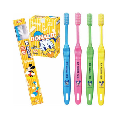 Raionshikazai Kids Toothbrush featuring Disney Characters for Ages 5-9