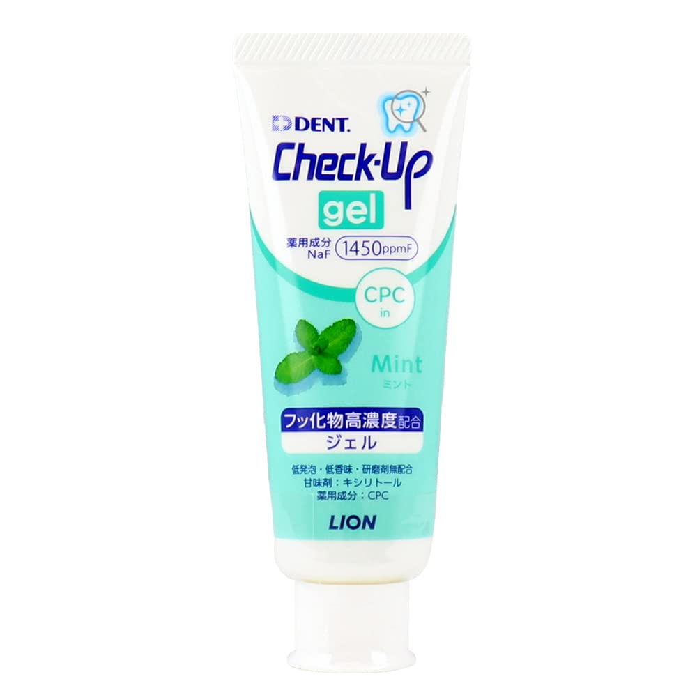 Raionshikazai Checkup Gel Mint 75g for Fresh Breath