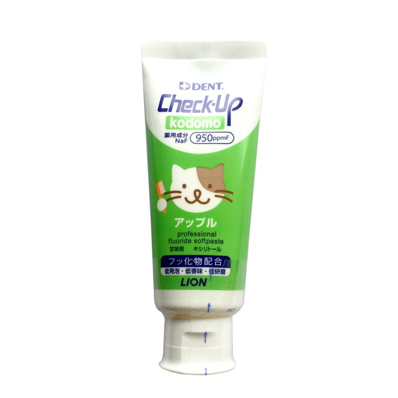 Raionshikazai Checkup Kids Toothpaste 60g Apple Flavor