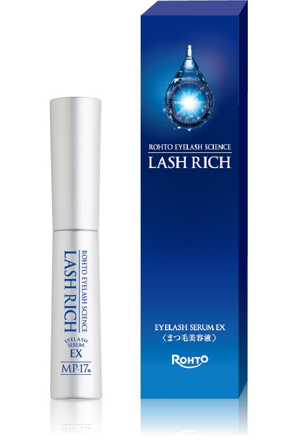 Rasshuricchi Eyelash Serum 2.5mL for Lush, Defined Lashes