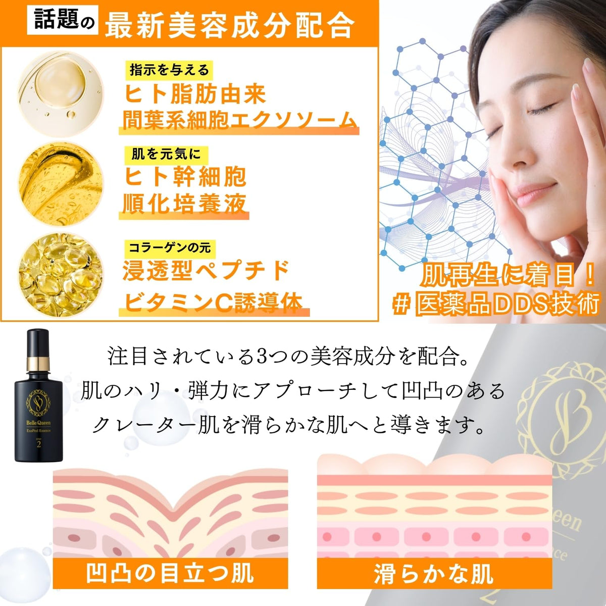 Dokutaa Re9 Double Serum Set for Refined Skin Texture and Brightness