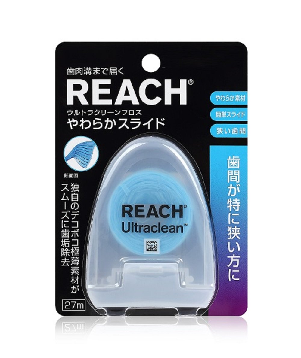 REACH Ultra Clean Floss Soft Slide 27 Meters for Effective Cleaning