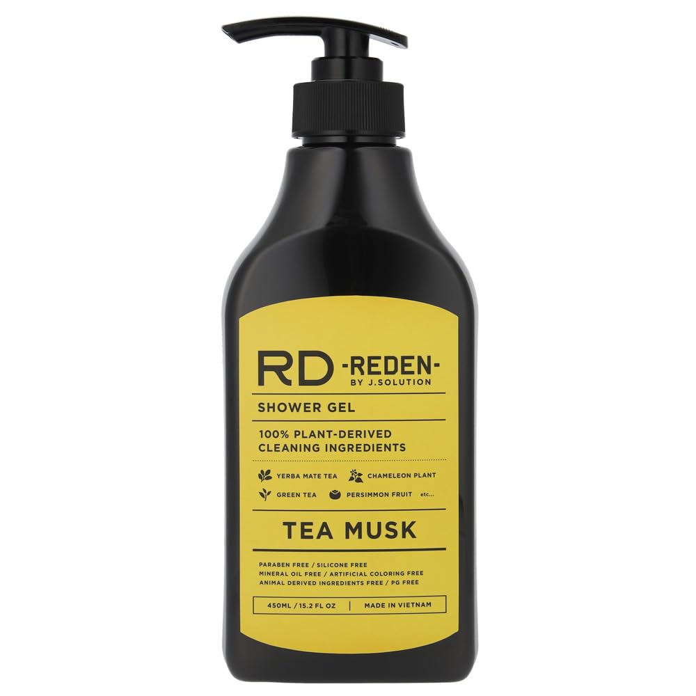 REDEN ボディーソープ ティームスク 汗のニオイクレンジング ほろ苦いお茶の香り リデン 450ml