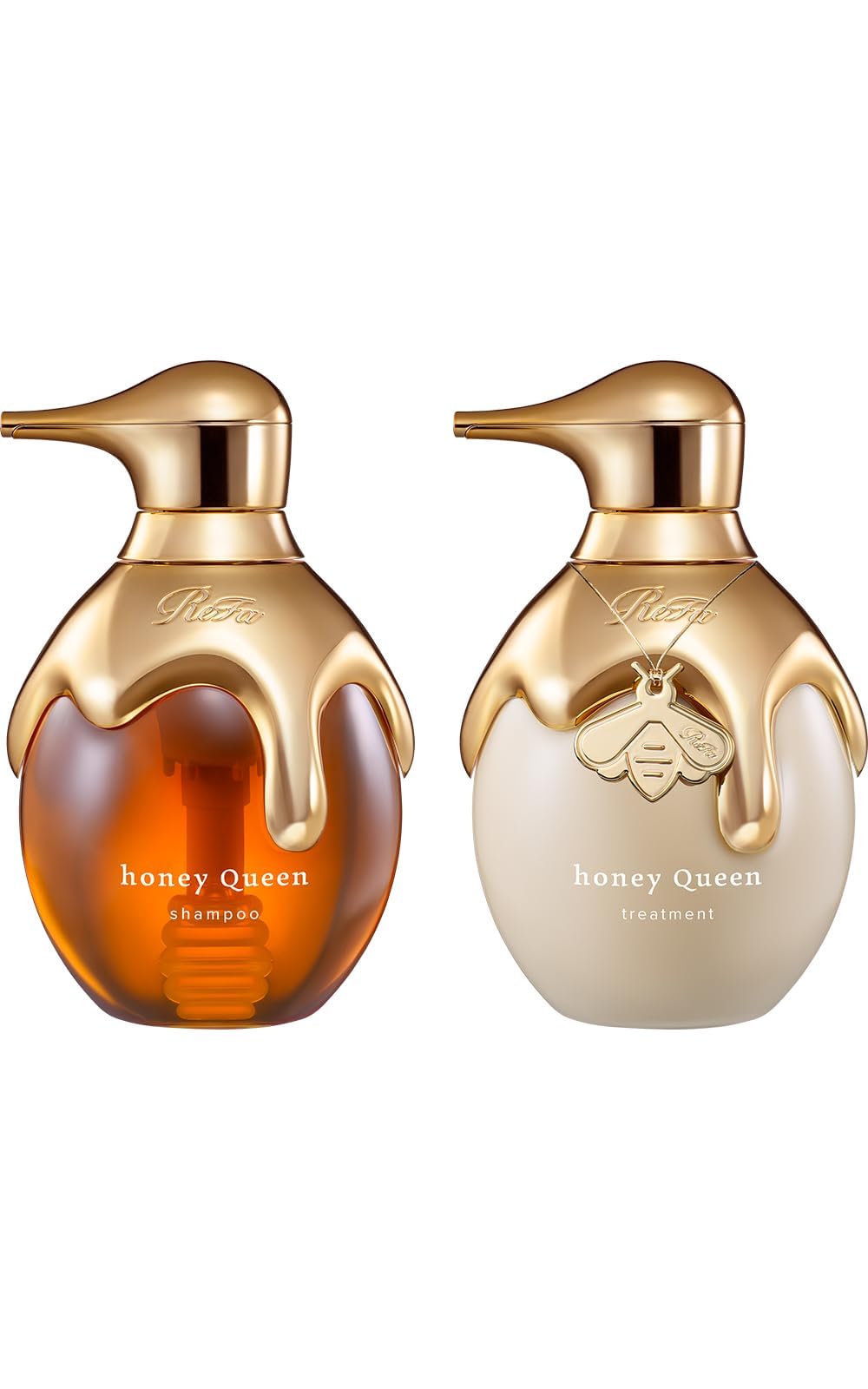 ReFa HONEY QUEEN Shampoo and Treatment Set for Japanese Hair Care