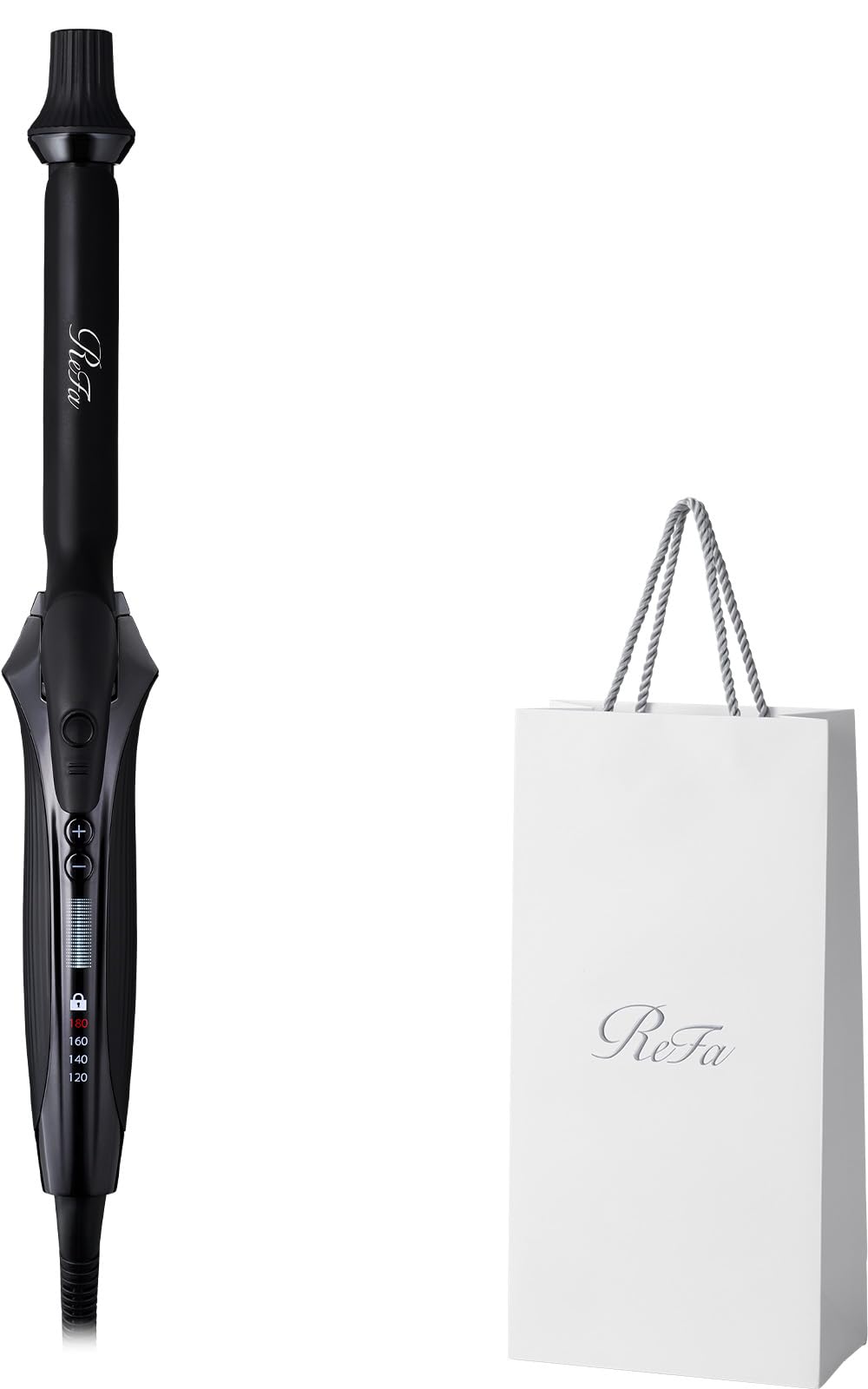ReFa Curl Iron Pro 19mm with Hair Arrangement Guide Book