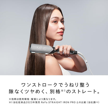 ReFa Power Straight Iron Pro White Hair Styling Tool
