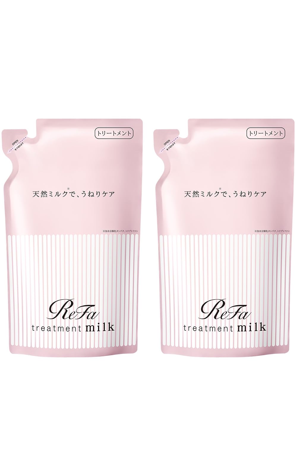 ReFa Milk Protein Treatment Refill Set Pink Floral Berry