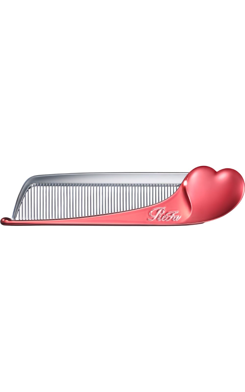 ReFa Heart Comb Aira Shine Red Hair Care Tool