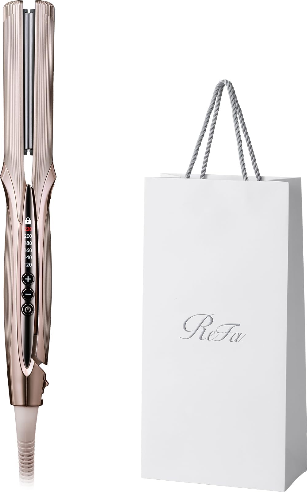 ReFa Straight Iron Pro Plus Hair Styling Tool with Shopper