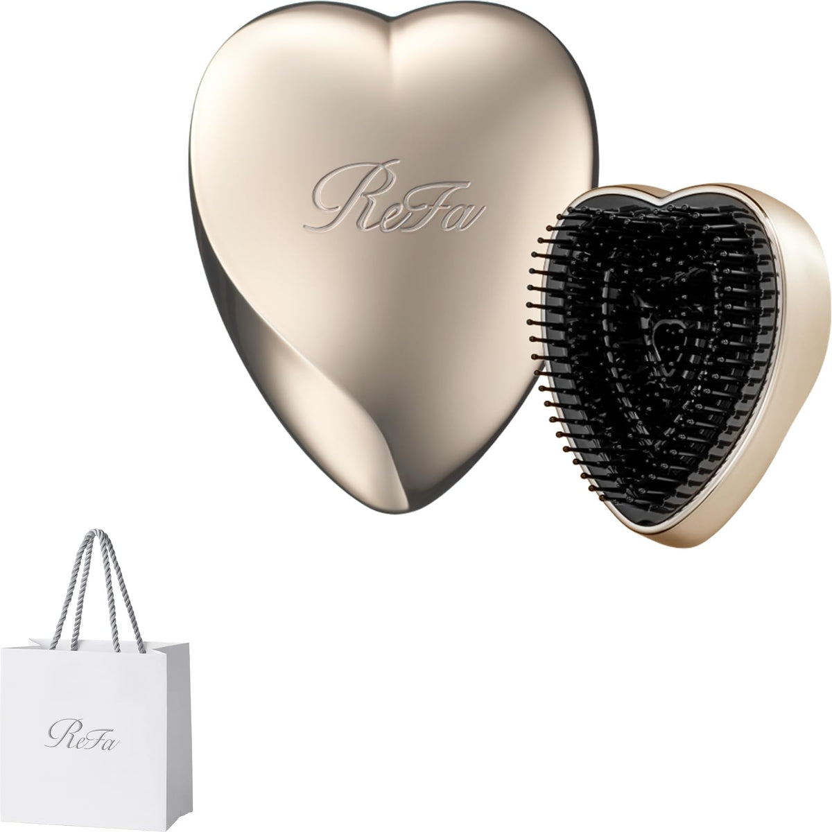 ReFa Heart Brush Mini for Japanese Hair Care