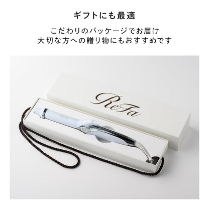 ReFa CURL IRON PRO 38mm Hair Styling Tool with Guidebook