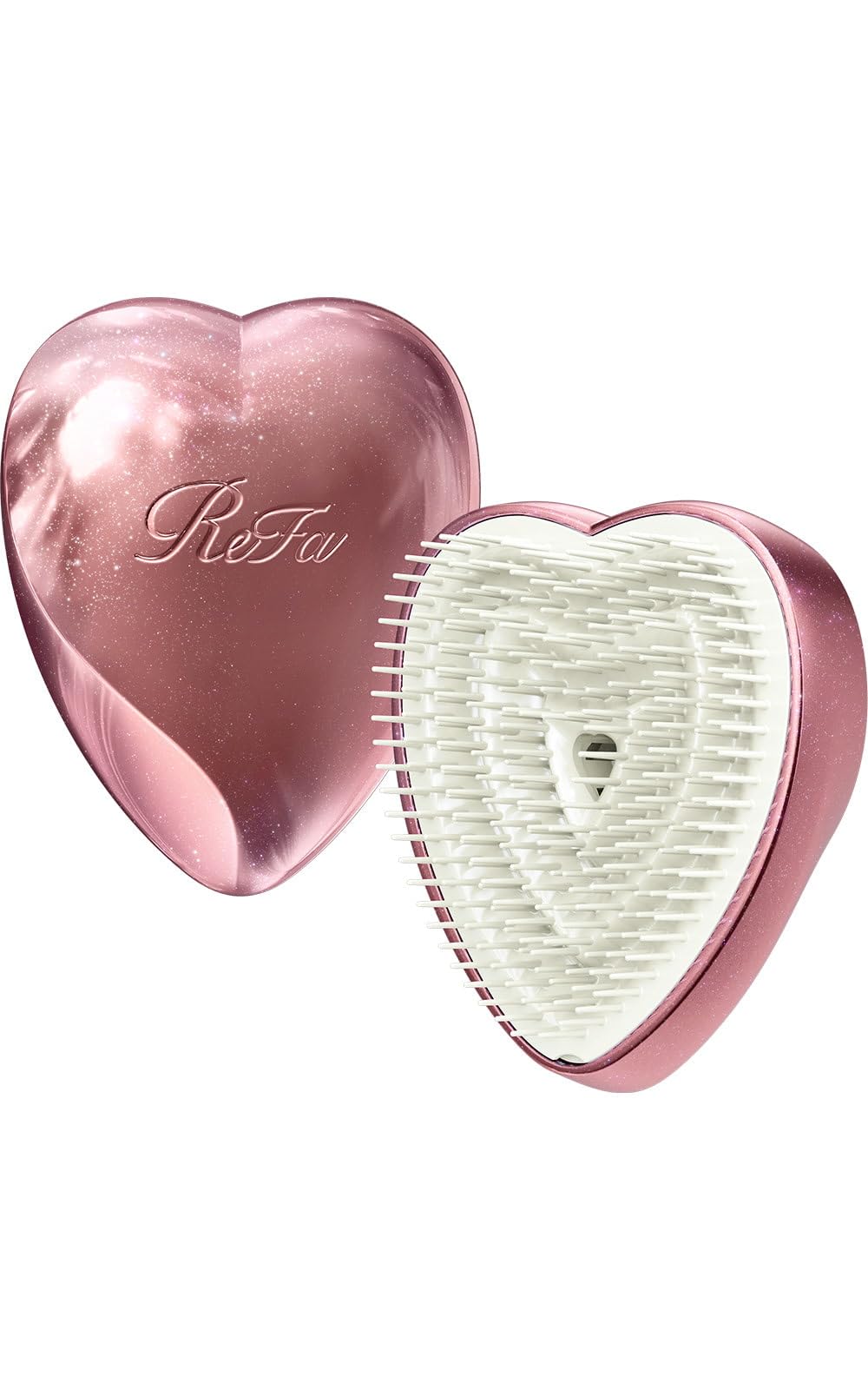 ReFa Heart Brush Hair Care Tool for Smooth and Shiny Hair