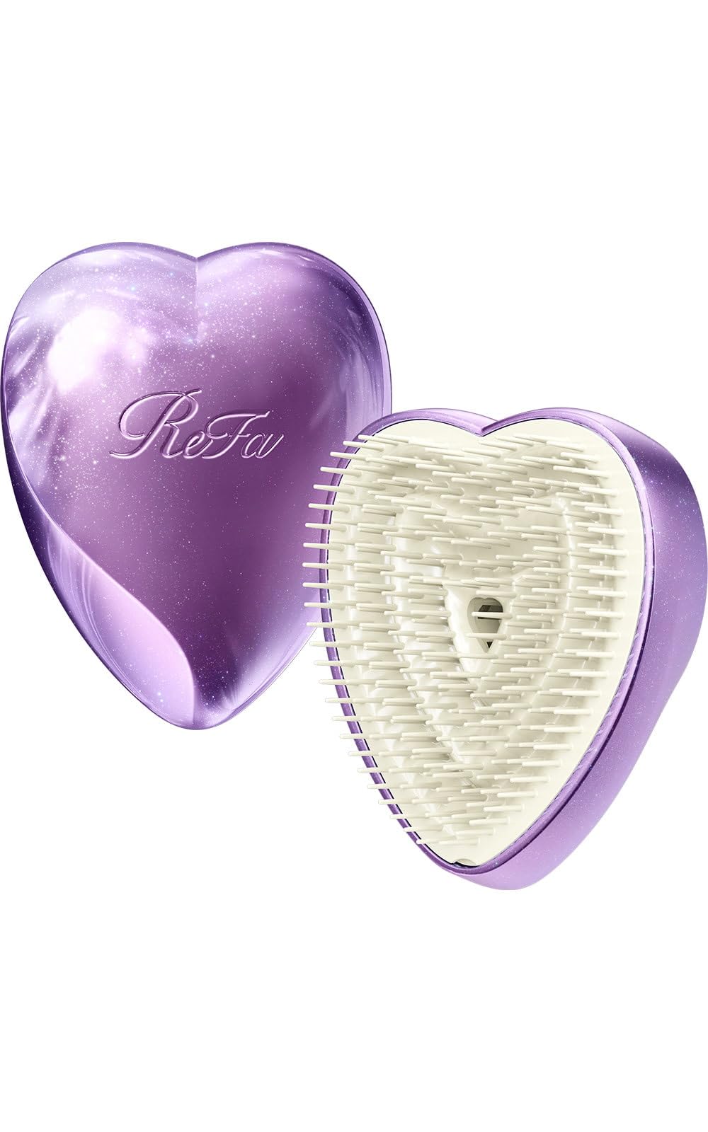 ReFa Heart Brush Hair Treatment for Smooth and Shiny Hair