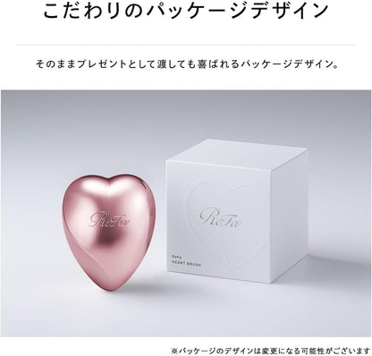 ReFa Heart Brush Hair Treatment for Smooth and Shiny Hair