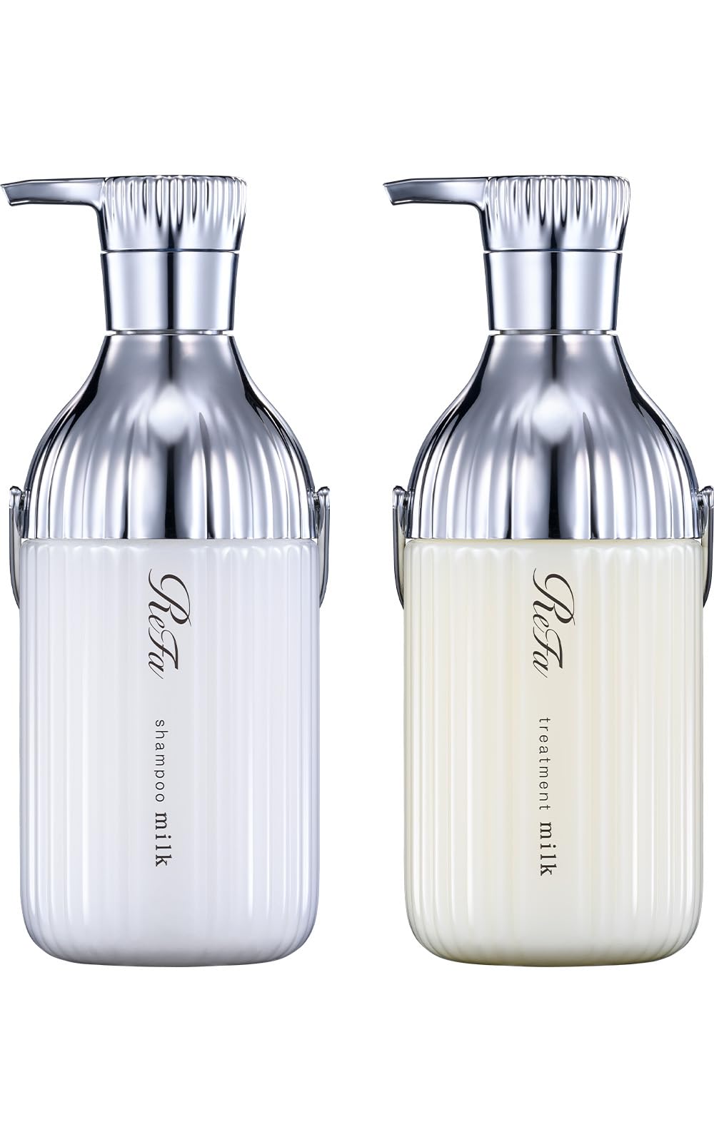 ReFa Milk Protein Shampoo and Treatment Set for Japanese Hair Care
