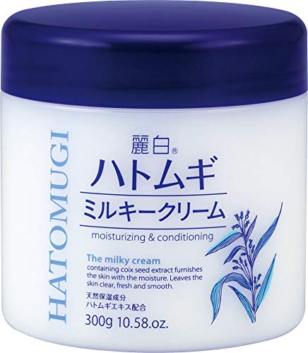 REIHAKU Adlay Milky Cream 300g for Hydration and Smooth Skin