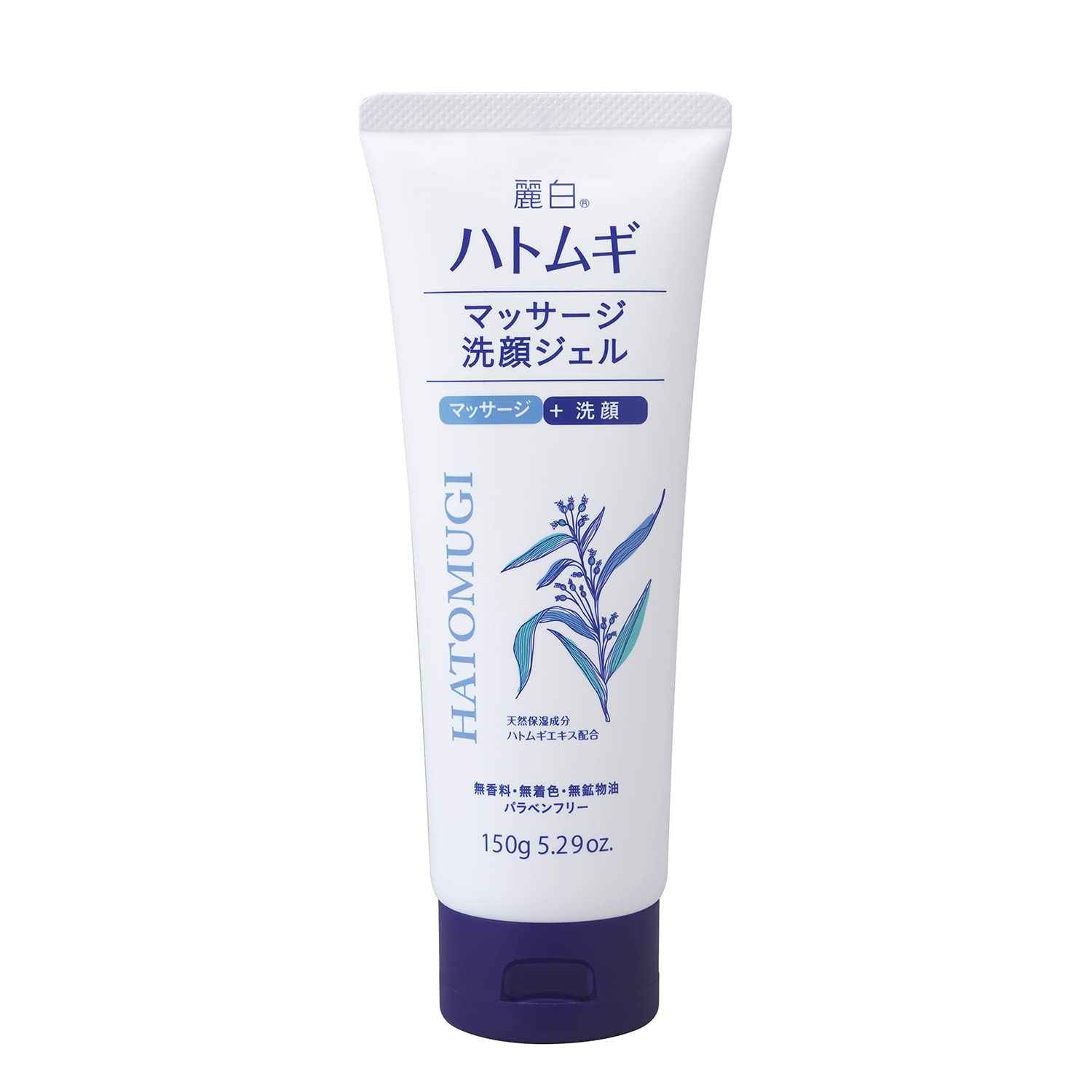 REIHAKU 麗白 ハトムギ マッサージ洗顔ジェル 150g