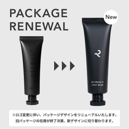 RETOUCH BB Cream for Men 30g with SPF32 for Natural Finish