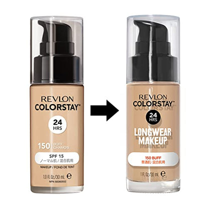 REVLON ColorStay Longwear Makeup Liquid Foundation 30mL for Natural Finish