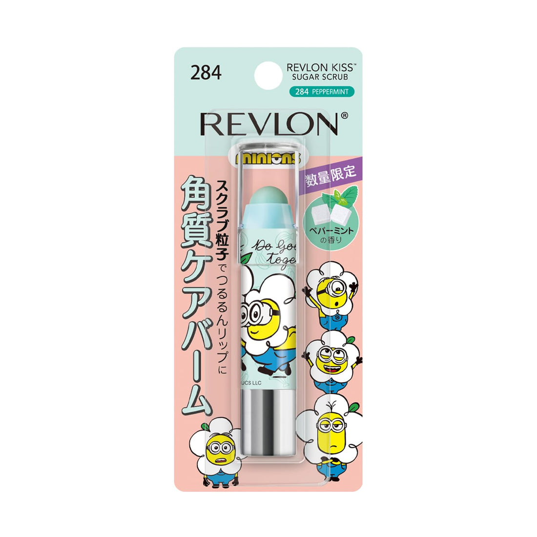 REVLON Kiss Sugar Scrub Minion 284 Menthe poivrée 2.6g