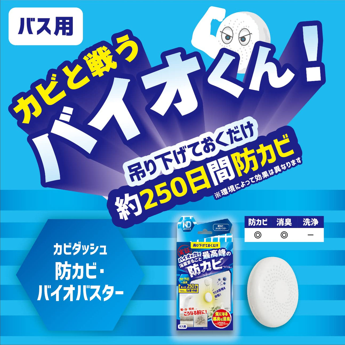 Liberata Bio Buster Mold Prevention for Bathrooms 9-Month Effectiveness
