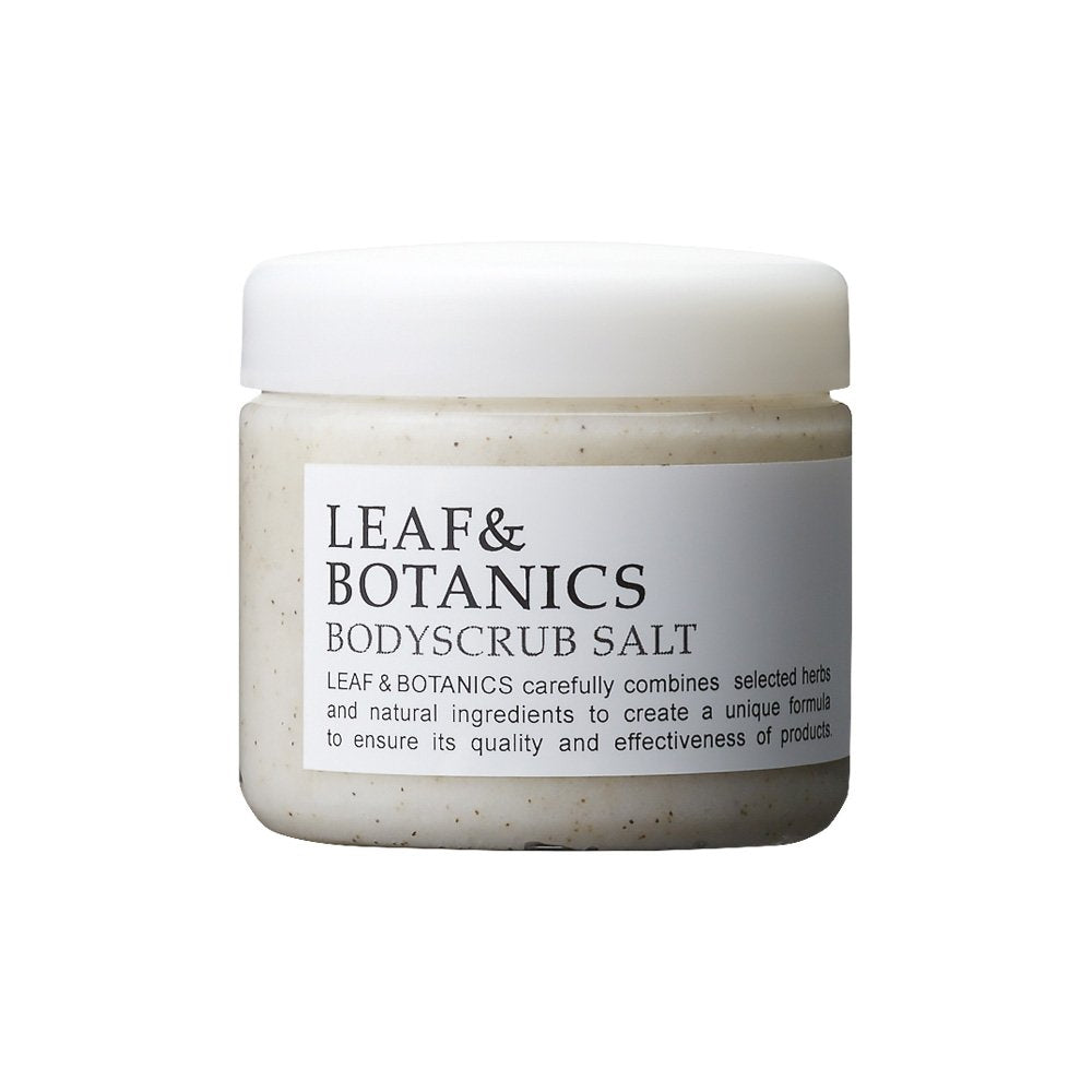 Leaf & Botanics Body Scrub Salt with Natural Ingredients 155g
