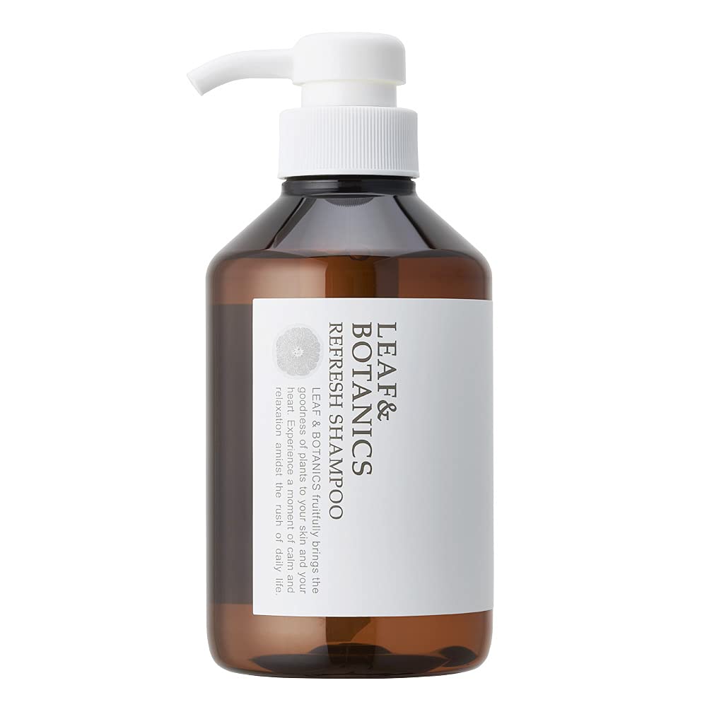Leaf & Botanics Refresh Shampoo 400ml for Japanese Hair Care