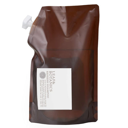 Leaf &amp; Botanics Refreshing Shampoo Refill 1200ml for Japanese Hair Care