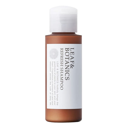 Leaf &amp; Botanics Refreshing Shampoo 50ml for Japanese Hair Care