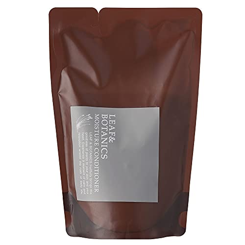 Leaf &amp; Botanics Moisture Conditioner Refill 370ml for Japanese Hair Care
