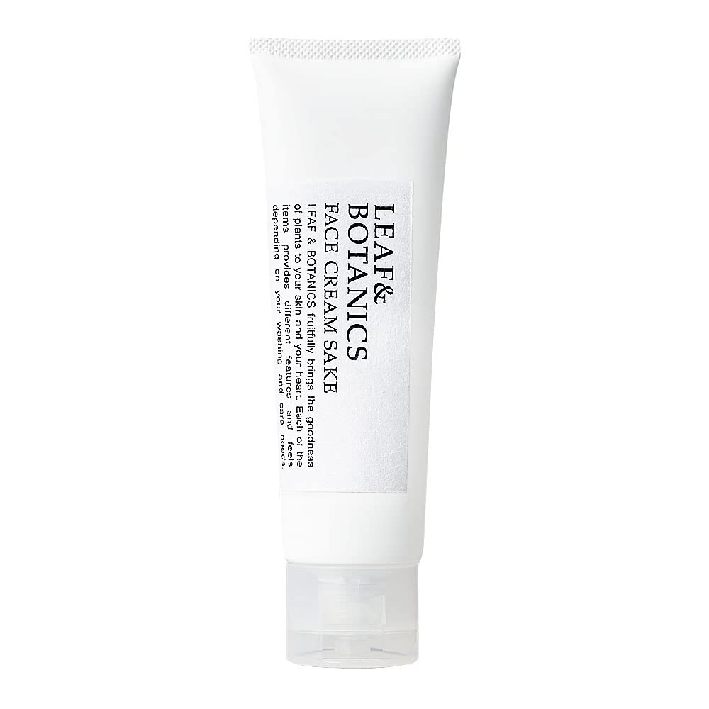 Leaf & Botanics Face Cream with Pure Rice Sake 50g
