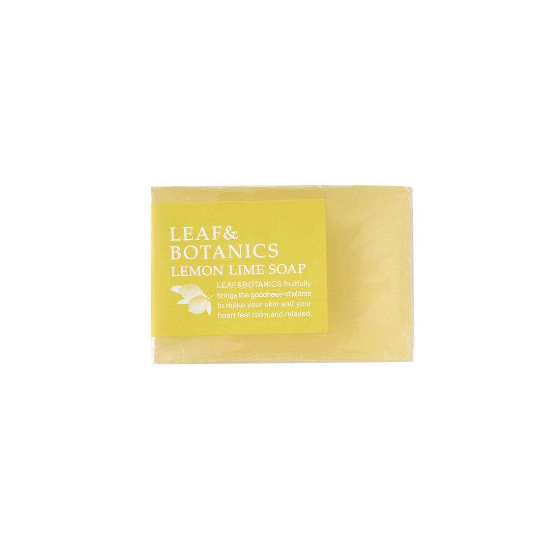 Leaf &amp; Botanics Savon Mother Soap citron et citron vert, édition limitée printemps-été